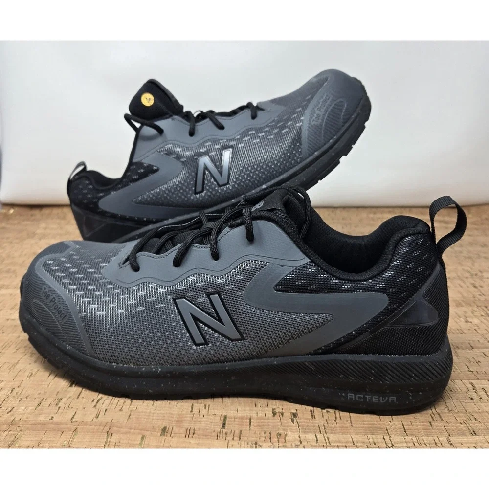 New Balance Shoes Mens 11.5EE 2E Logic Composite Safety Toe Work Gray